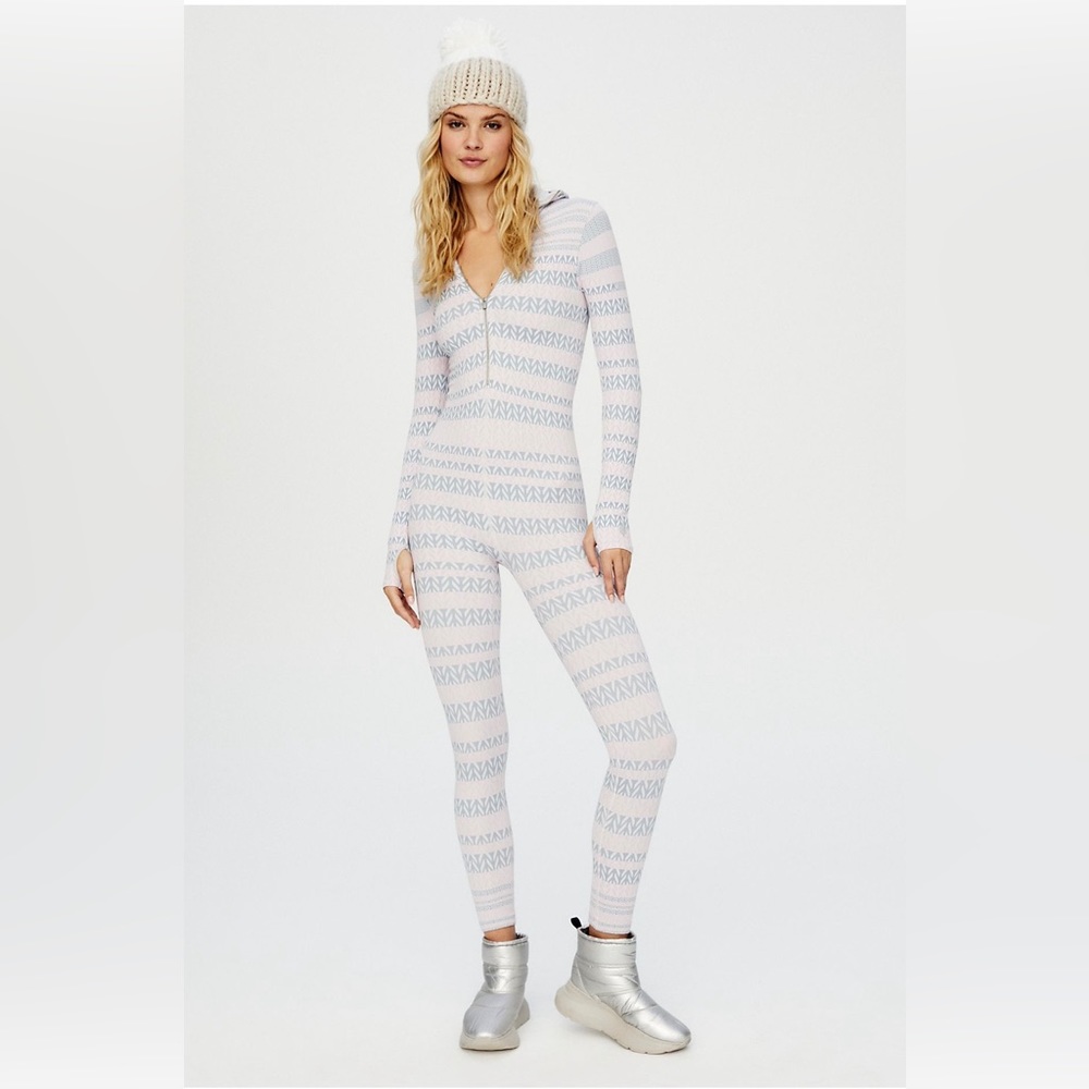 Free People Ski Bunny Onesie Size Small